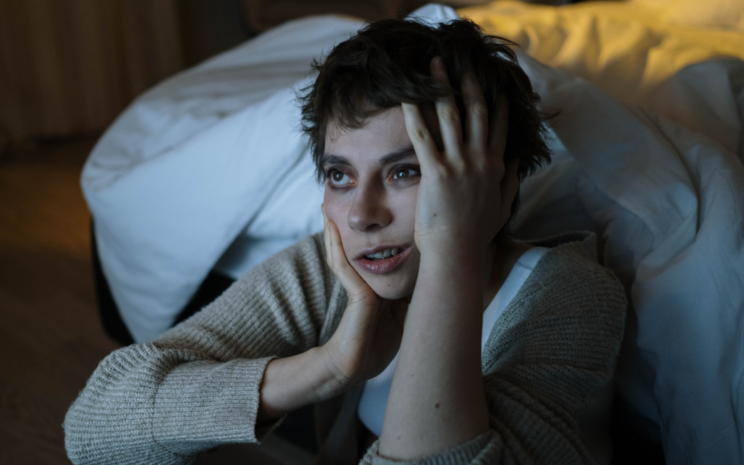 a stressed person practicing Coping with Uncertainty